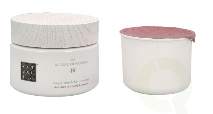 Rituals Sakura The Ritual Renewing Duo Set 440 ml Body Cream 220ml/Body Cream - Refill 220ml i gruppen SKÖNHET & HÄLSA / Presentkit / Presentkit För Henne hos TP E-commerce Nordic AB (C47610)