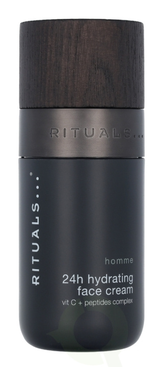 Rituals Homme 24H Hydrating Face Cream 50 ml Vit C + Peptides Complex i gruppen SKÖNHET & HÄLSA / Hudvård / Ansiktsvård / Dagkräm hos TP E-commerce Nordic AB (C47612)