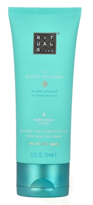 Rituals Karma Instant Care Hand Lotion 70 ml For All Skin Types i gruppen SKÖNHET & HÄLSA / Manikyr/Pedikyr / Handkräm hos TP E-commerce Nordic AB (C47628)