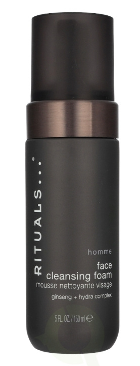 Rituals Homme Face Cleansing Foam 150 ml Ginseng + Hydra Complex i gruppen SKÖNHET & HÄLSA / Hudvård / Ansiktsvård / Rengöring hos TP E-commerce Nordic AB (C47639)