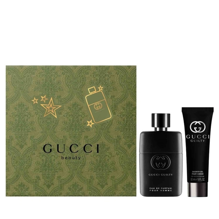 Gucci Giftset Gucci Guilty Pour Homme Edp 50ml + Shower Gel 50ml i gruppen SKÖNHET & HÄLSA / Presentkit / Presentkit För Honom hos TP E-commerce Nordic AB (C47667)