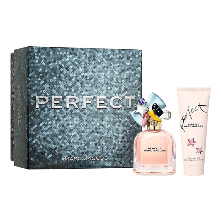 Marc Jacobs Giftset Marc Jacobs Perfect Edp 50ml + Body Lotion 75ml i gruppen SKÖNHET & HÄLSA / Presentkit / Presentkit För Henne hos TP E-commerce Nordic AB (C47672)