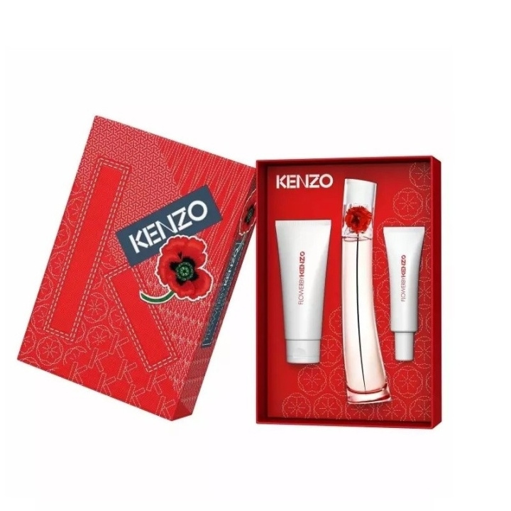 Kenzo Giftset Kenzo Flower By Kenzo Edp 50ml + Body Lotion 75ml + Hand Cream 20ml i gruppen SKÖNHET & HÄLSA / Presentkit / Presentkit För Henne hos TP E-commerce Nordic AB (C47678)