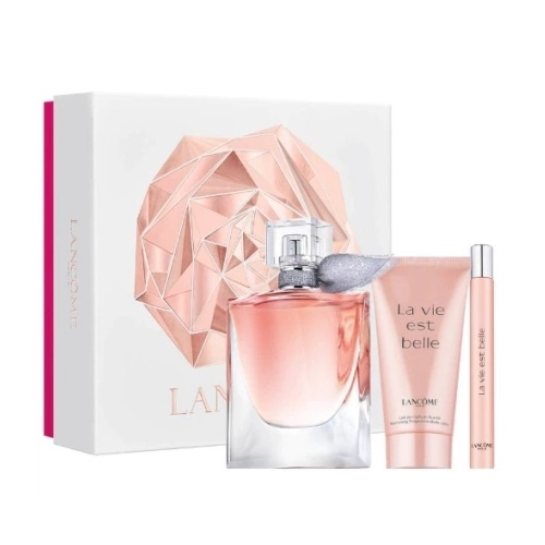 Lancome Giftset Lancome La Vie Est Belle Edp 50ml + Edp 10ml + Body Lotion 50ml i gruppen SKÖNHET & HÄLSA / Presentkit / Presentkit För Henne hos TP E-commerce Nordic AB (C47681)