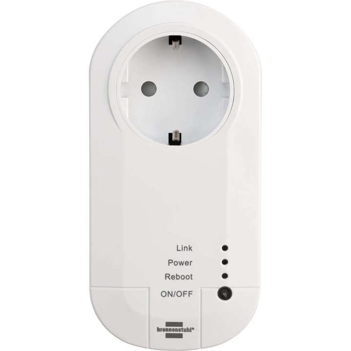 Brennenstuhl ®Connect smart kontakt med 433 MHz sändare WA 3600 LRF01 433 i gruppen HEM, HUSHÅLL & TRÄDGÅRD / Smarta hem / Smart plugs hos TP E-commerce Nordic AB (C47691)