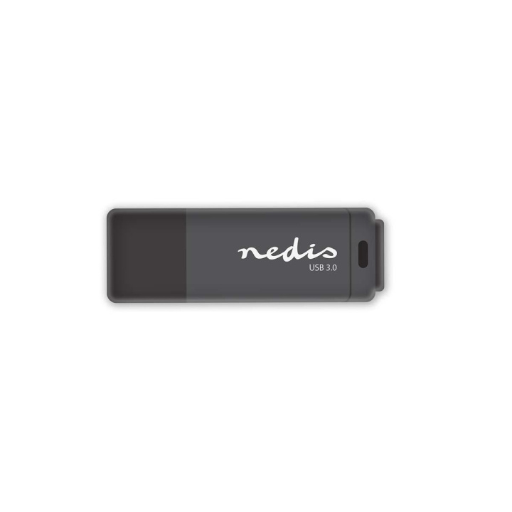Nedis Flash Drive | 64 GB | USB Type-A | Läshastighet: 80 MB/s | Skrivhastighet: 10 MB/s i gruppen HEMELEKTRONIK / Lagringsmedia / USB-minnen / USB 3.0 hos TP E-commerce Nordic AB (C47729)