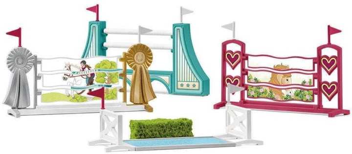 Schleich Horse Club 42612 Tillbehör hästhoppningsbana
