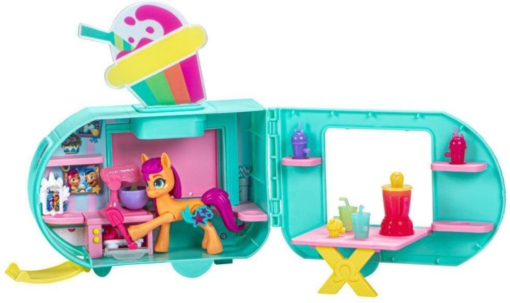 MY LITTLE PONY Sunny Starscout Smoothie Truck i gruppen LEKSAKER, BARN- & BABYPRODUKTER / Leksaker / Lekset hos TP E-commerce Nordic AB (C47877)