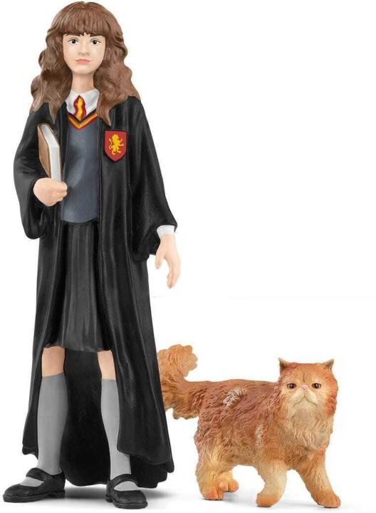 Schleich Harry Potter 42635 Hermione & Krumben i gruppen LEKSAKER, BARN- & BABYPRODUKTER / Leksaker / Figurer, Miniatyrer & tillbehör hos TP E-commerce Nordic AB (C47880)