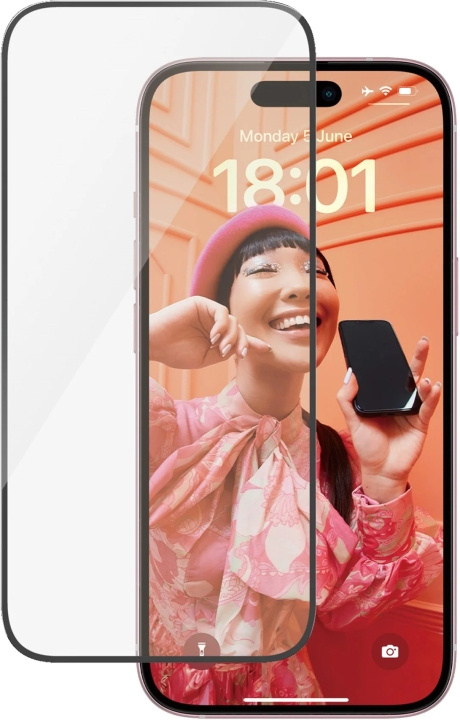 PanzerGlass Ultra-wide Fit with Aligner -skyddsglas, iPhone 15 i gruppen SMARTPHONE & SURFPLATTOR / Mobilskydd / Apple / iPhone 15 hos TP E-commerce Nordic AB (C47964)