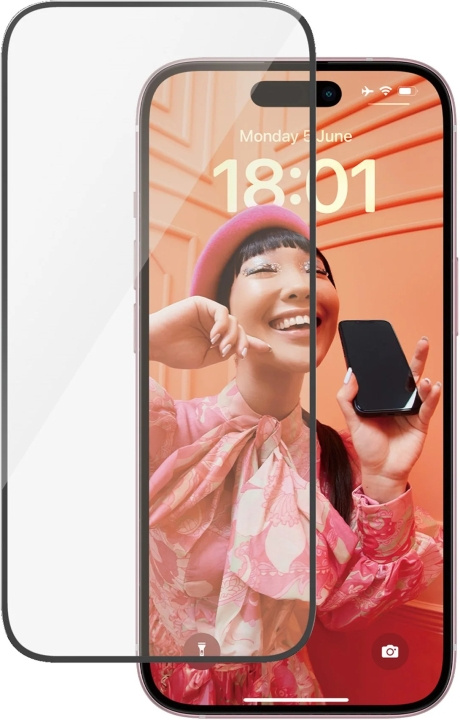PanzerGlass Ultra-wide Fit with Aligner -skyddsglas, iPhone 15 i gruppen SMARTPHONE & SURFPLATTOR / Mobilskydd / Apple / iPhone 15 hos TP E-commerce Nordic AB (C47964)