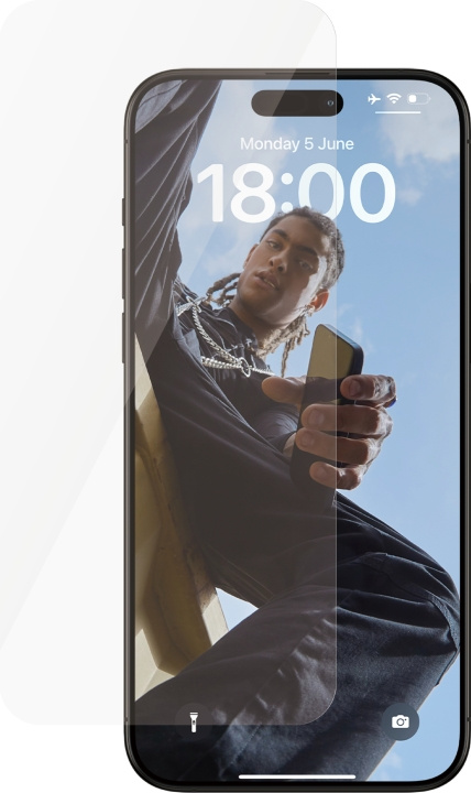PanzerGlass SAFE. by PanzerGlass Ultra Wide Fit - skärmskydd, iPhone 15 Pro Max i gruppen SMARTPHONE & SURFPLATTOR / Mobilskydd / Apple / iPhone 15 hos TP E-commerce Nordic AB (C47971)