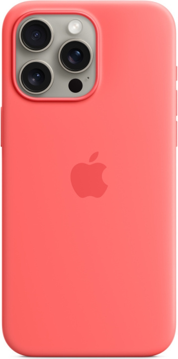 Apple iPhone 15 Pro Max silikonfodral med MagSafe, rosa i gruppen SMARTPHONE & SURFPLATTOR / Mobilskydd / Apple / iPhone 15 hos TP E-commerce Nordic AB (C47973)
