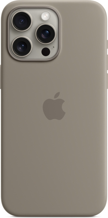 Apple iPhone 15 Pro Max silikonfodral med MagSafe, Brun i gruppen SMARTPHONE & SURFPLATTOR / Mobilskydd / Apple / iPhone 15 hos TP E-commerce Nordic AB (C47977)