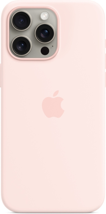 Apple iPhone 15 Pro Max silikonfodral med MagSafe, rosa i gruppen SMARTPHONE & SURFPLATTOR / Mobilskydd / Apple / iPhone 15 hos TP E-commerce Nordic AB (C47978)