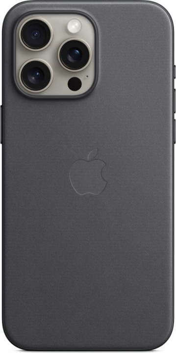 Apple iPhone 15 Pro Max FineWoven fodral med MagSafe, svart i gruppen SMARTPHONE & SURFPLATTOR / Mobilskydd / Apple / iPhone 15 hos TP E-commerce Nordic AB (C47989)