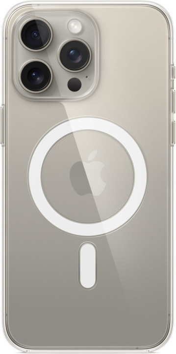 Apple iPhone 15 Pro Max genomskinligt fodral med MagSafe, transparent i gruppen SMARTPHONE & SURFPLATTOR / Mobilskydd / Apple / iPhone 15 hos TP E-commerce Nordic AB (C48000)