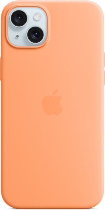 Apple iPhone 15 Plus silikonfodral med MagSafe, sorbet orange i gruppen SMARTPHONE & SURFPLATTOR / Mobilskydd / Apple / iPhone 15 hos TP E-commerce Nordic AB (C48002)