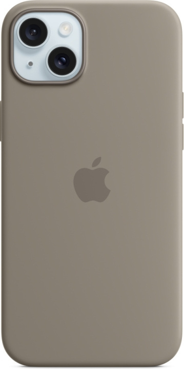 Apple iPhone 15 Plus silikonfodral med MagSafe, lerbrunt i gruppen SMARTPHONE & SURFPLATTOR / Mobilskydd / Apple / iPhone 15 hos TP E-commerce Nordic AB (C48005)