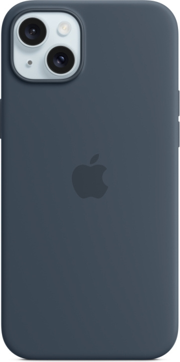 Apple iPhone 15 Plus silikonfodral med MagSafe, blå i gruppen SMARTPHONE & SURFPLATTOR / Mobilskydd / Apple / iPhone 15 hos TP E-commerce Nordic AB (C48007)