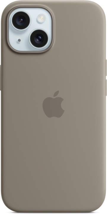 Apple iPhone 15 silikonfodral med MagSafe, lerbrunt i gruppen SMARTPHONE & SURFPLATTOR / Mobilskydd / Apple / iPhone 15 hos TP E-commerce Nordic AB (C48014)