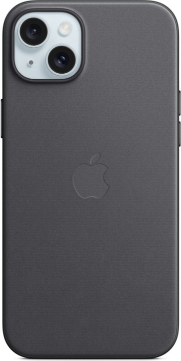 Apple iPhone 15 Plus FineWoven fodral med MagSafe, svart i gruppen SMARTPHONE & SURFPLATTOR / Mobilskydd / Apple / iPhone 15 hos TP E-commerce Nordic AB (C48017)