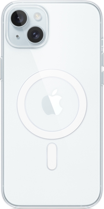 Apple iPhone 15 Plus genomskinligt fodral med MagSafe, transparent i gruppen SMARTPHONE & SURFPLATTOR / Mobilskydd / Apple / iPhone 15 hos TP E-commerce Nordic AB (C48027)