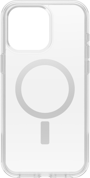 Otterbox Symmetry Clear för MagSafe -skyddsskal, iPhone 15 Pro Max, genomskinligt i gruppen SMARTPHONE & SURFPLATTOR / Mobilskydd / Apple / iPhone 15 hos TP E-commerce Nordic AB (C48131)