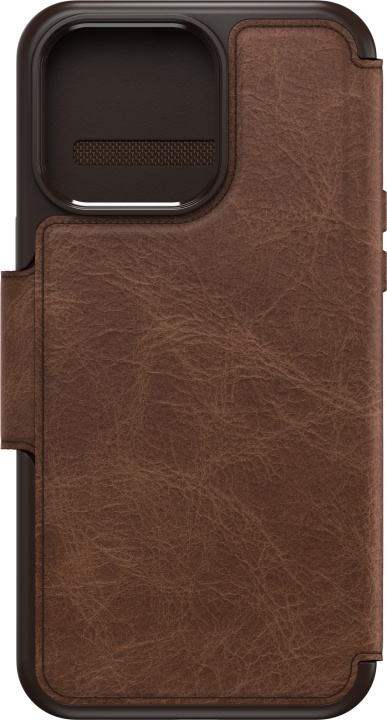 Otterbox Strada MagSafe -plånboksfodral, iPhone 15 Pro Max, brun. i gruppen SMARTPHONE & SURFPLATTOR / Mobilskydd / Apple / iPhone 15 hos TP E-commerce Nordic AB (C48151)
