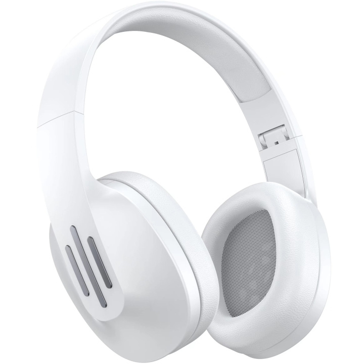 Celly Hörlurar Over-Ear Trådlösa Flowbeat Vit i gruppen HEMELEKTRONIK / Ljud & Bild / Hörlurar & Tillbehör / Hörlurar hos TP E-commerce Nordic AB (C48211)