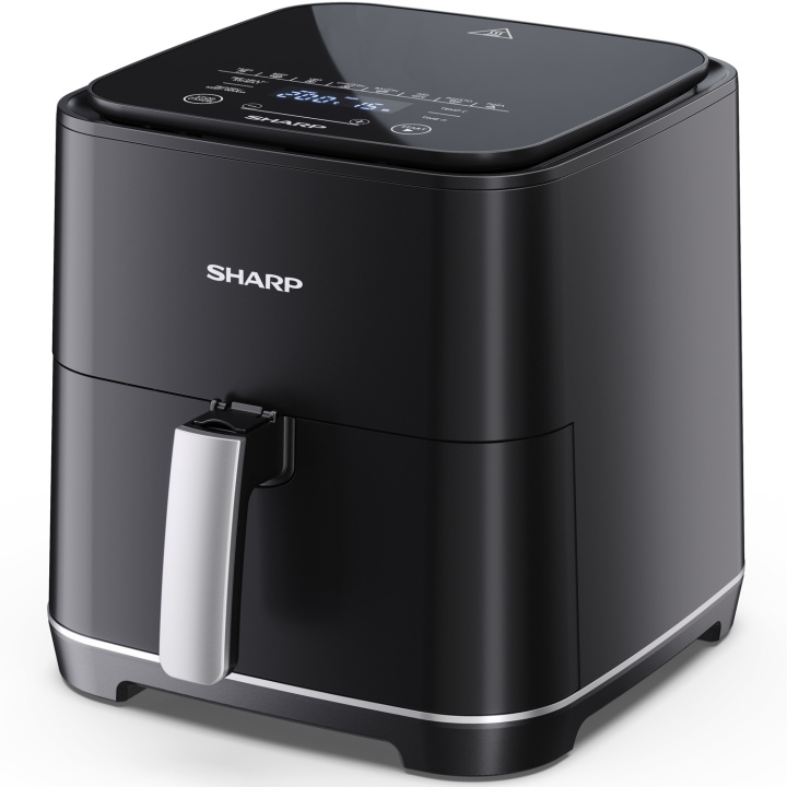 Sharp Luftfritös Airfryer 5,5L 1650Watt GS552AEB i gruppen HEM, HUSHÅLL & TRÄDGÅRD / Hushållsmaskiner / Airfryers & fritöser hos TP E-commerce Nordic AB (C48218)