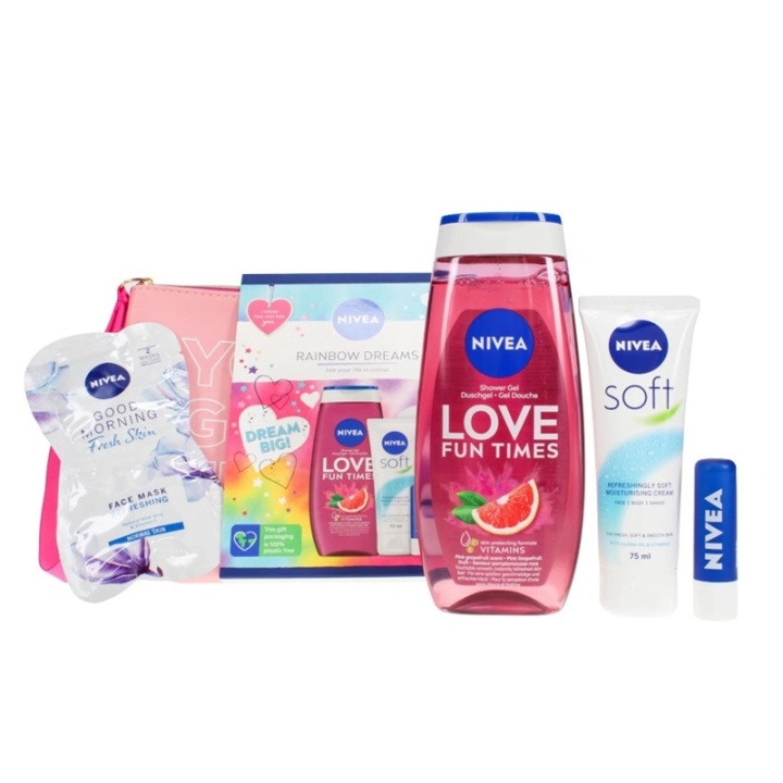 Nivea Rainbow Dreams Gift Set i gruppen SKÖNHET & HÄLSA / Presentkit / Presentkit För Henne hos TP E-commerce Nordic AB (C48242)