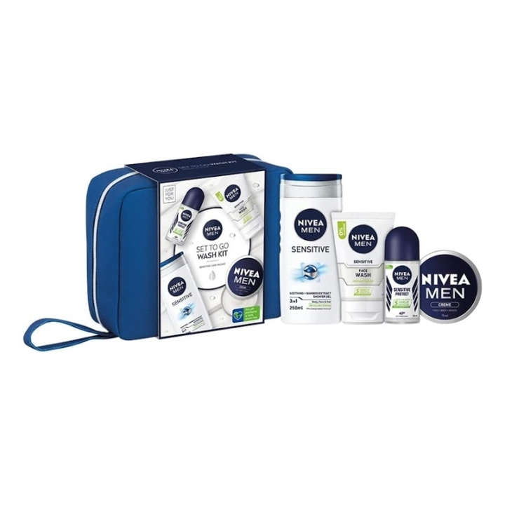 Nivea Men To Go Wash Kit i gruppen SKÖNHET & HÄLSA / Presentkit / Presentkit För Honom hos TP E-commerce Nordic AB (C48246)