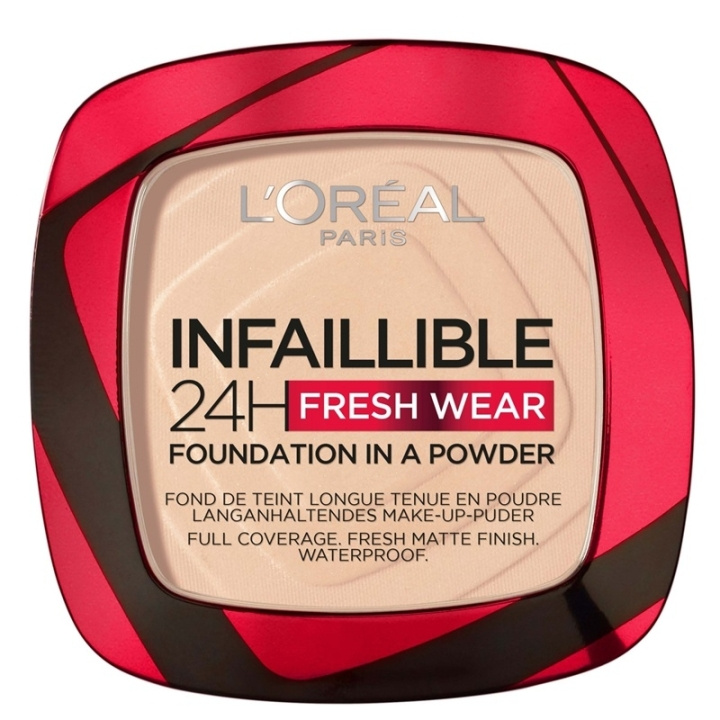 L\'ORÉAL PARIS L\'Oreal Infaillible 24h Fresh Wear Powder Foundation Ivory 20 i gruppen SKÖNHET & HÄLSA / Makeup / Basmakeup / Foundation hos TP E-commerce Nordic AB (C48270)