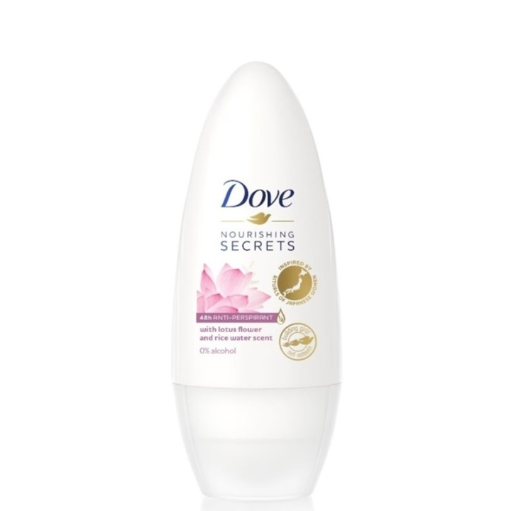 Dove Deodorant Lotus Flower Rice Water 50ml i gruppen SKÖNHET & HÄLSA / Doft & Parfym / Deodorant / Deo för henne hos TP E-commerce Nordic AB (C48292)