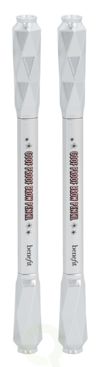 Benefit Goof Proof Getaway Duo 0.68 gr 2x Brow Shaping Pencil/Travel Set/Waterproof 12 Hours i gruppen SKÖNHET & HÄLSA / Makeup / Ögon & Ögonbryn / Ögonbrynspenna hos TP E-commerce Nordic AB (C48351)