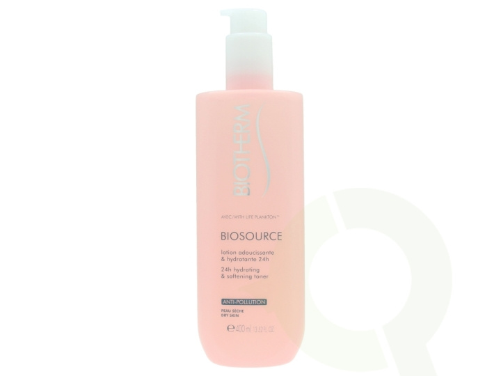 Biotherm Biosource 24H Hydrating Softening Toner 400 ml Dry Skin/Suitable For Sensitive Skin/With Life Plankton/24H i gruppen SKÖNHET & HÄLSA / Hudvård / Ansiktsvård / Rengöring hos TP E-commerce Nordic AB (C48377)