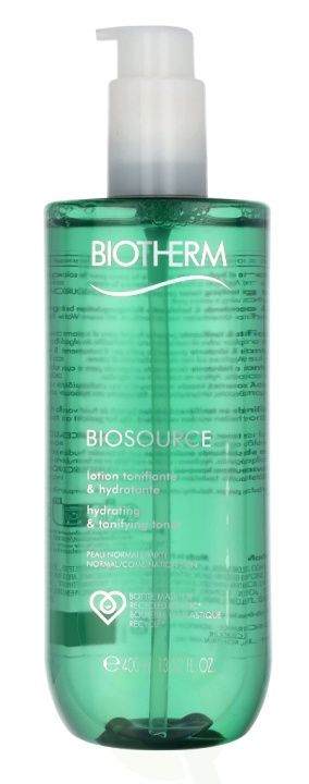 Biotherm Biosource Hydrating Tonifying Toner 400 ml Normal/Combination Skin 24H i gruppen SKÖNHET & HÄLSA / Hudvård / Ansiktsvård / Rengöring hos TP E-commerce Nordic AB (C48381)