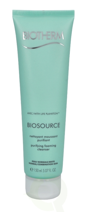 Biotherm Biosource Purifying Foaming Cleanser 150 ml Normal/Combination Skin i gruppen SKÖNHET & HÄLSA / Hudvård / Ansiktsvård / Rengöring hos TP E-commerce Nordic AB (C48390)