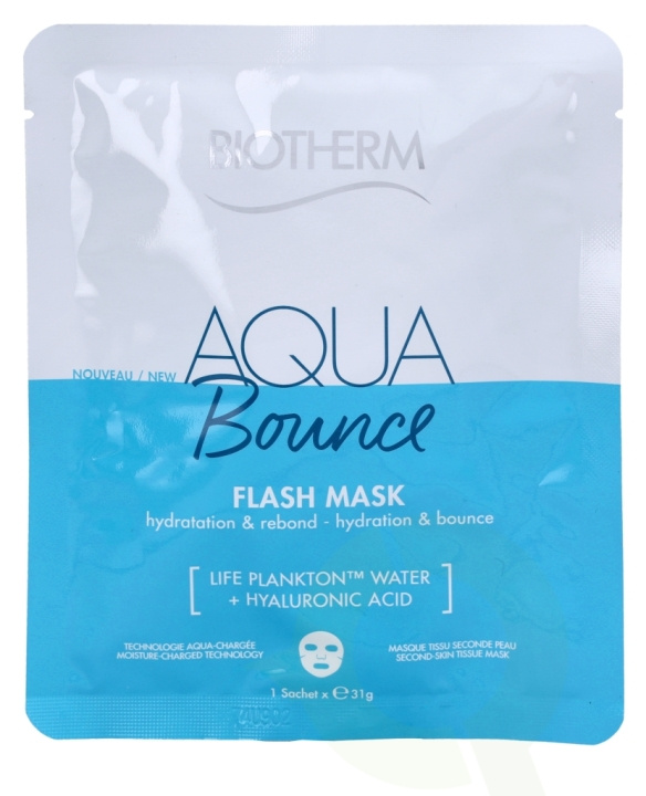 Biotherm Aqua Bounce Flash Mask 31 gr i gruppen SKÖNHET & HÄLSA / Hudvård / Ansiktsvård / Masker hos TP E-commerce Nordic AB (C48428)