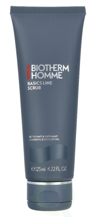 Biotherm Homme Basics Line Scrub 125 ml i gruppen SKÖNHET & HÄLSA / Hudvård / Ansiktsvård / Skrubb / Peeling hos TP E-commerce Nordic AB (C48431)