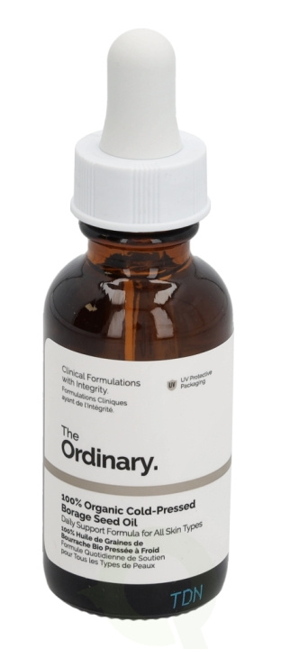 The Ordinary 100% Organic Cold-Pressed Borage Seed Oil 30 ml For All Skin Types i gruppen SKÖNHET & HÄLSA / Hudvård / Ansiktsvård / Ansiktsolja hos TP E-commerce Nordic AB (C48545)