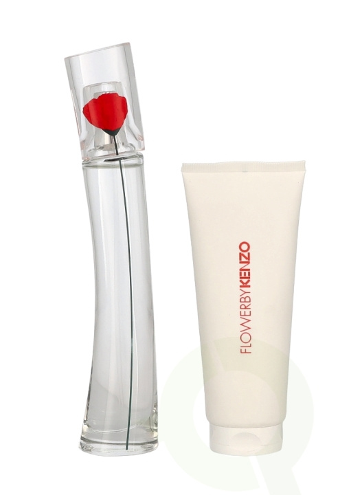 Kenzo Flower By Kenzo Giftset 105 ml Edp Spray 30ml/Body Milk 75ml i gruppen SKÖNHET & HÄLSA / Presentkit / Presentkit För Henne hos TP E-commerce Nordic AB (C48590)
