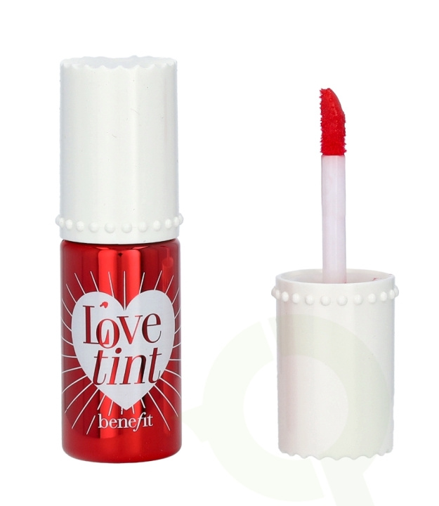 Benefit Lovetint Fiery-Red Tinted Lip & Cheek Stain 6 ml i gruppen SKÖNHET & HÄLSA / Makeup / Basmakeup / Rouge / Bronzer hos TP E-commerce Nordic AB (C48638)