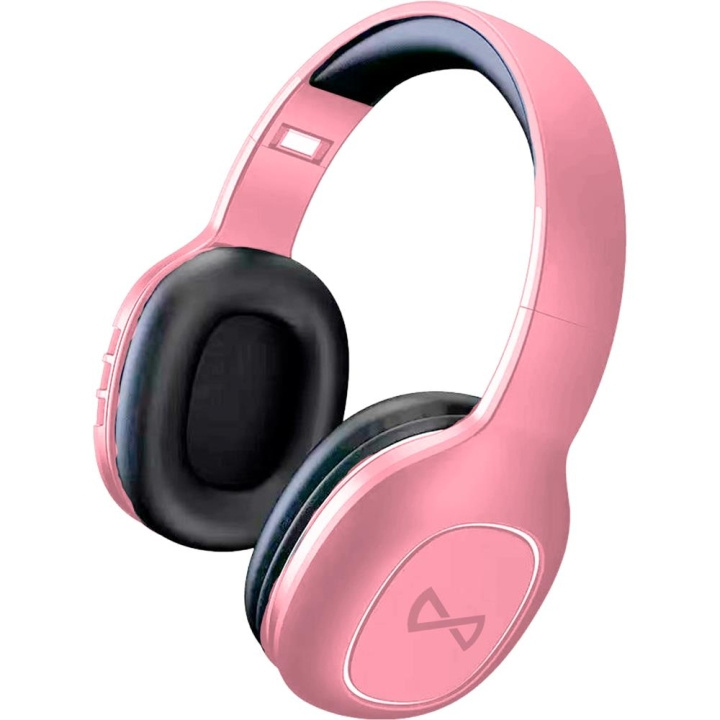 Forever BTH-505 Trådlöst headset, On-ear, Rosa i gruppen HEMELEKTRONIK / Ljud & Bild / Hörlurar & Tillbehör / Hörlurar hos TP E-commerce Nordic AB (C48659)