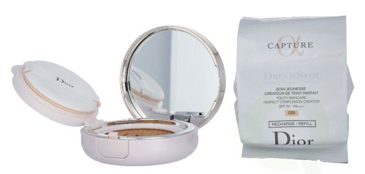 Dior Capture Totale Dreamskin Cushion SPF50 30 gr #020 - 2x15gr i gruppen SKÖNHET & HÄLSA / Makeup / Basmakeup / Foundation hos TP E-commerce Nordic AB (C48710)