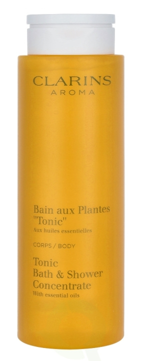 Clarins Tonic Bath & Shower Concentrate 200 ml i gruppen SKÖNHET & HÄLSA / Hudvård / Kroppsvård / Bad & Duschcreme hos TP E-commerce Nordic AB (C48785)