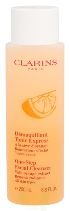Clarins One-Step Facial Cleanser 200 ml All Skin Types - With Orange Extract i gruppen SKÖNHET & HÄLSA / Hudvård / Ansiktsvård / Rengöring hos TP E-commerce Nordic AB (C48798)