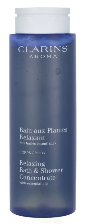 Clarins Relax Bath & Shower Concentrate 200 ml i gruppen SKÖNHET & HÄLSA / Hudvård / Kroppsvård / Bad & Duschcreme hos TP E-commerce Nordic AB (C48800)