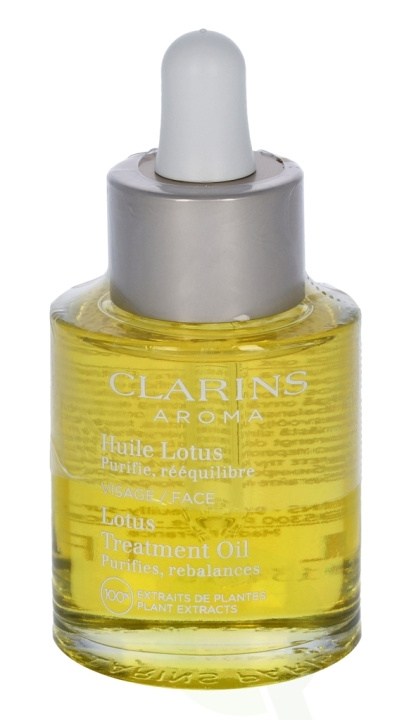 Clarins Lotus Face Treatment Oil 30 ml i gruppen SKÖNHET & HÄLSA / Hudvård / Ansiktsvård / Ansiktsolja hos TP E-commerce Nordic AB (C48802)